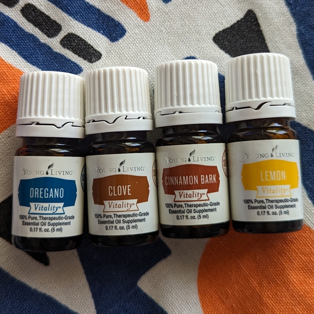 Oregano Clove Lemon Cinnamon Bark